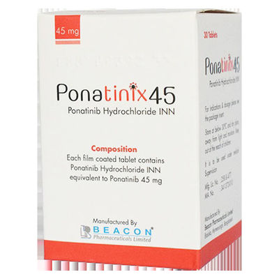 30 Capsules 45 mg Ponatinib Multi Targeted Kinase Inhibitors