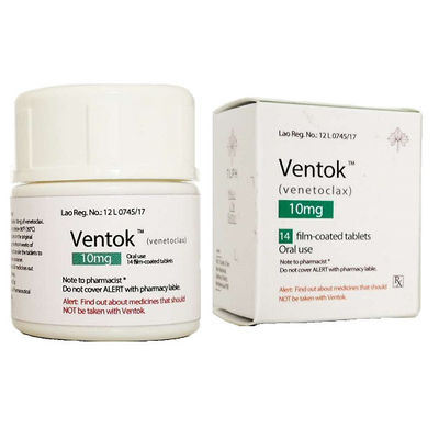 kopen Tlph、Everest、AbbVieVenetoclax ABT-199Ventok 100mg*112 tabletten Leukemie, lymfoom voor kanker in stadium 1 2 3 online manufacture