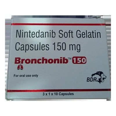 kopen Nintedanib Bronchonib 150 mg Geneesmiddelen voor de behandeling van kanker 10 capsules 3 platen online manufacture