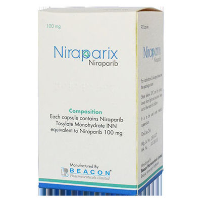 kopen 30 Capsules 100 mg Niraparib Niraprix Voor Eidoorkanker online manufacture