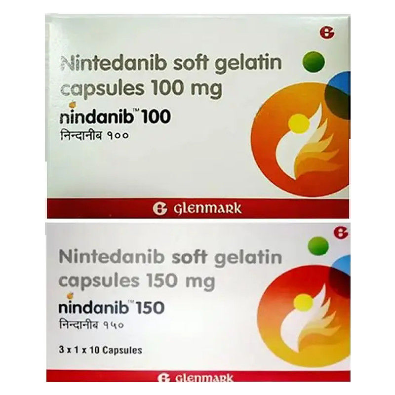 150mg Nintedanib Nindanib 30 Capsules Drugs For Small Cell Lung Cancer
