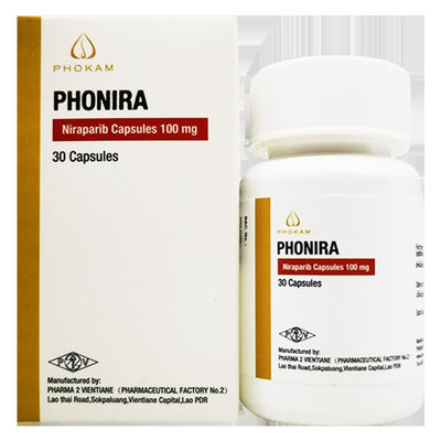 Tlph、Beacon、Everest、PHARMA 2 VIENTIANE Niraparib ZL-2306 PHONIRA 100mg*30 tabletten Eierstokkanker, eicelkanker, peritoneumkanker voor kanker in stadium 1 2 3