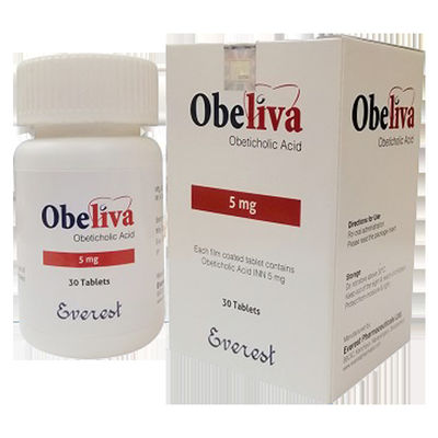 Everest、Tlph、Beacon Obeticholzuur 6-ECDCA、INT-747 Obetix  5mg*30 tabletten Primaire biliaire cholangitis voor stadium 1 2 3 kanker