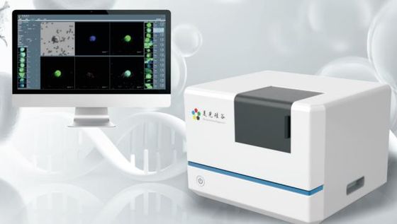 IsoCell TM scanning fluorescentie microscopie systeem genetische testapparatuur