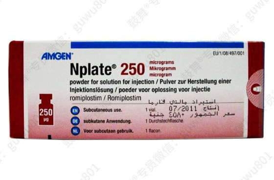 Amgen Romiplostim_ Nplate 250μg/fles (doos)Immuun trombocytopenie (ITP)Van toepassing tijdens behandeling met dit geneesmiddel